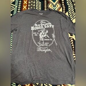 Wrangler western graphic T